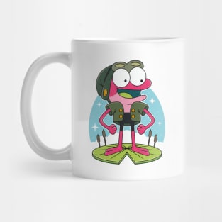 Pink Frog Mug